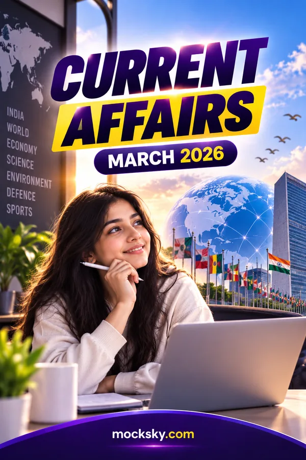March 2026 Current Affairs Important MCQs & Questions